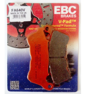 Ebc Fa640V 2014-2020 Harley-Davidson Sportster SuperLow XL883L Ön Fren Balatası