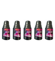 Roll-Up Party Dreams Parti Davet Piknik Renkli Plastik Sert Mika Bardak - Siyah - 25'li 5 Paket