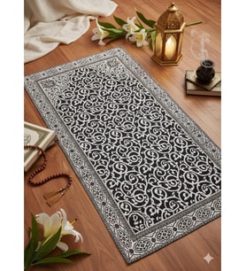 BELIEVE ÖZNUR JAKARLI DOKUMA GOBLEN DEKORATİF ŞÖNİL SİMLİ ASTARSIZ SAÇAKSIZ ACI KAHVE 70x120