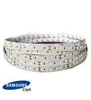 Forlife Samsung Çipli 120 Ledli 12 Volt İç Mekan Şerit Led (10 Metre Paket + Günışığı) (Sarı)