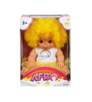 Nessiworld 20040 Afro Kıvırcık Saçlı Bebek 23 cm -NessiWorld