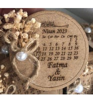 Nişan,Nikah Hediyelik Magnet