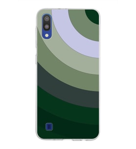 Samsung Galaxy M10 Kapak Renk Cümbüşü Tasarımlı Şeffaf Silikon Kılıf