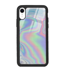 iPhone XR Neon Dama Tasarımlı Glossy Telefon Kılıfı