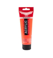 Talens Amsterdam Akrilik Boya 120 ml. 257 Reflex Orange (Fosforlu) 