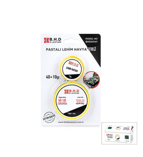 2'li Lehim Teli ve Pasta Seti - 1.2 mm
