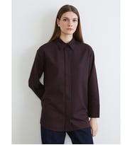 LCW Modest Bordo Desenli Kadın Gömlek Tunik
