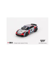Mini GT 964 Porsche 911 Dakar Ice Grey Metallic "Rally 1978" (Çok Renkli)