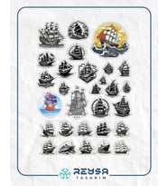 Gemi Sticker Set