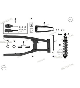 Rx1 Enduro Arka Zincir Gegi Grubu Orj