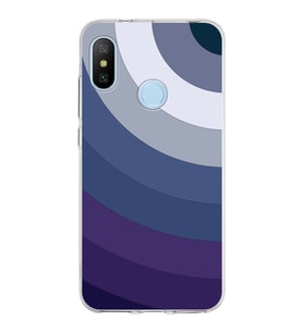 Xiaomi Mi A2 Lite Uyumlu Kapak Renk Cümbüşü Tasarımlı Şeffaf Silikon Kılıf