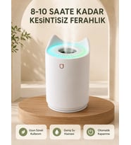 Ultrasonik Hava Nemlendirme Cihazı 7 Renk LED Aromaterapi Difüzör