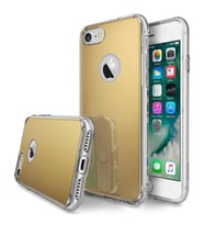 Ringke Mirror Fusion iPhone 7 ile Uyumlu Aynalı Kılıf Royal Gold