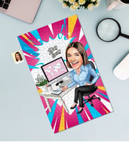 Kişiye Özel 240 Parça İşkadını Temalı Karikatürlü Puzzle