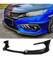 Honda Civic Fc5 Turbo Ön Ek Plastik Siyah karlık-ön-ek-bodykit 2016 2017 2018 2019 Makyajsız Kasa