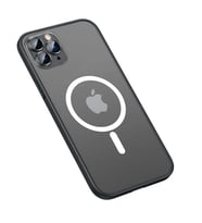 Apple iPhone 13 Pro Uyumlu Kılıf Zore Mokka Wireless Kapak (Siyah)
