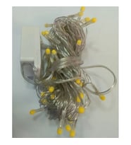 10 M 100 Led Damla Uçlu Led Işık Gün Işığı Şeffaf Kablo