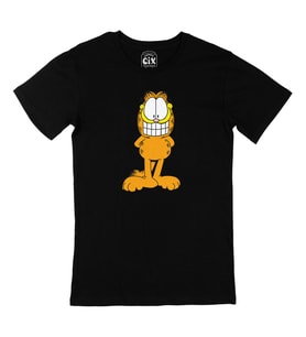 Gıcık Garfield Siyah Tişört