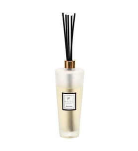 400 ml Buzlu Konik Cam Black Vanilya Oda Kokusu (Şeffaf)