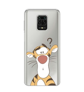 Redmi Note 9 Pro / 9s Uyumlu Tigger Tasarımlı Şeffaf Telefon Kılıfı