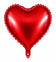 Kalp Folyo Balon Kırmızı (18 inc)