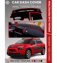 CITROEN CACTUS (2013-2018) Torpido Örtüsü Ön Göğüs Koruma Çatlamayı Engeller Tam Uyum