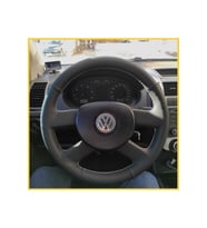 Volkswagen Polo Mk3 2004-2007 Uyumlu Araca Özel Deri Direksiyon Kılıfı (Karışık)