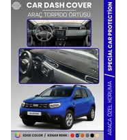 DACIA DUSTER (2023+) Torpido Örtüsü Ön Göğüs Koruma Torpido Koruma Çatlamayı Engeller Tam Uyum