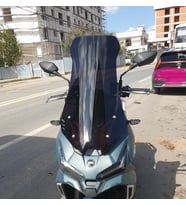 MOTOCAM SYM Adx 125 Ön Cam 2023-2026 Model 62cm Siyah Renkli 4mm UZUN