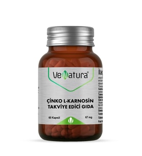 Venatura Çinko L-Karnosin 60 Kapsül