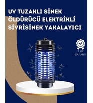 Elektrikli Uv Işıklı Sivrisinek Ve Böcek Öldürücü – Sessiz Ve Güvenli Tuzak