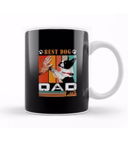 Best Dog Dad Ever Köpek 02 Kupa Bardak Porselen