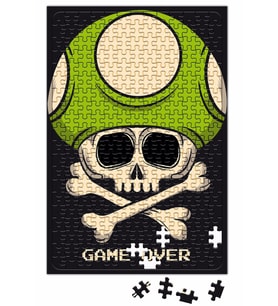 Mushroom Game Over Puzzle 240 Parça Yapboz