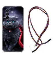 Huawei Nova Y70 Y90 Nova 9 SE  Kılıf Boyun Asklı Rasta Silikon Super Cat 1666