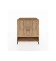 Kronos Şifonyer 3 Raflı 2 Kapaklı 88x59x96 Çam-Çam