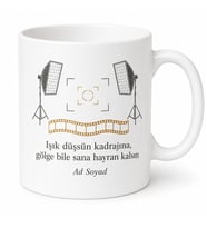 Fotoğrafçılık Kameramanlık Set Işıkları Kadraj Hataları Kupa Bardak Hediye