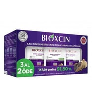 Bioxcin Saç Dökülmesine Karşı Siyah Sarımsak Şampuan 3 Al 2 Öde