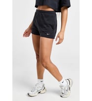 Nike Sportswear Chill Terry Yüksek Belli Dar Kesim Siyah Kadın Spor Şort