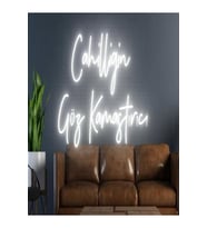 Cahilliğin Göz Kamaştırıcı Yazılı Neon Tabela