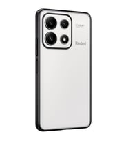 Xiaomi Poco X6 Pro Kılıf Kamera Korumalı Lensli Silikon - Siyah