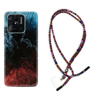 Xiaomi Poco X3 Pro M4 Pro X4 Pro C40 10C Kılıf Boyun Asklı Rasta Silikon Red Blue Black Abstact 1386