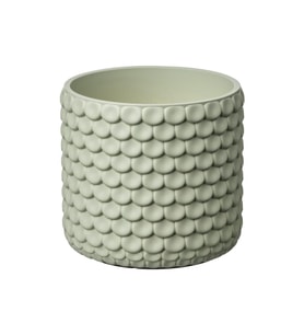 Beton Saksı, Açık Yeşil, 12 cm