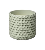 Beton Saksı, Açık Yeşil, 12 cm