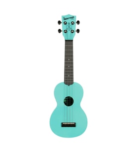 Kala Waterman Recycled Soprano Ukulele (Aqua Mist - Glow In The Dark)