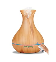 Kumandalı 500ml Işıklı Oda Nemlendirici, Buhar Makinesi