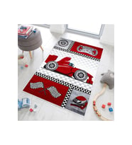 Rovigo Home Dijital Baskı Yıkanabilir Kaymaz Taban Çocuk Halısı RVG4060 (Kırmızı)