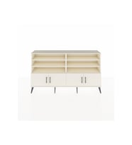 Arges Konsol 6 Raflı 4 Kapaklı 176x30x99 Aytaşı-Aytaşı