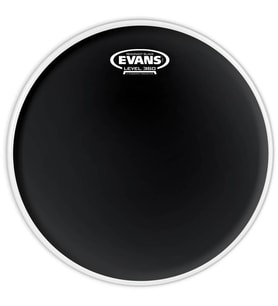 Evans BD20RBG Resonant Black Glass Bas Davul Derisi (20 inç - Tek Kat - Siyah)