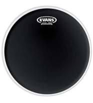 Evans BD20RBG Resonant Black Glass Bas Davul Derisi (20 inç - Tek Kat - Siyah)