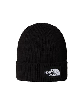 The North Face TNF Logo Box Cuffed Unisex Bere NF0A8CHEJK31 (Siyah)